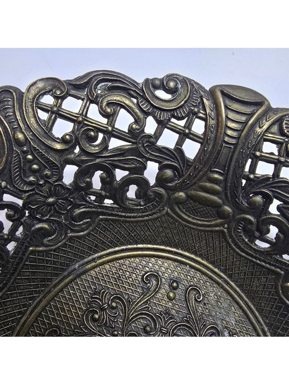 Elegant Brass Decorative Bowl - Picture 12 of 13